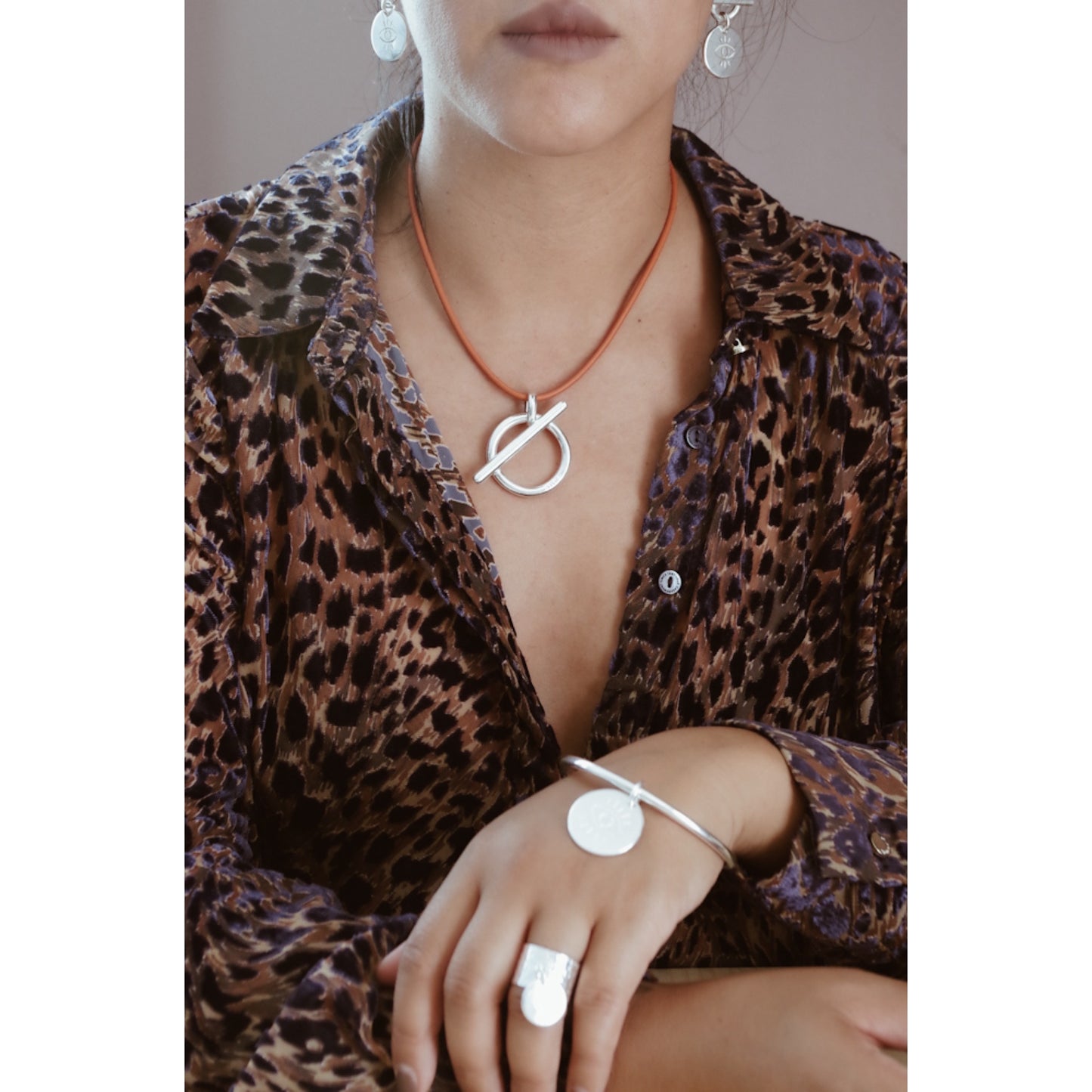 Collier Barbara Camel