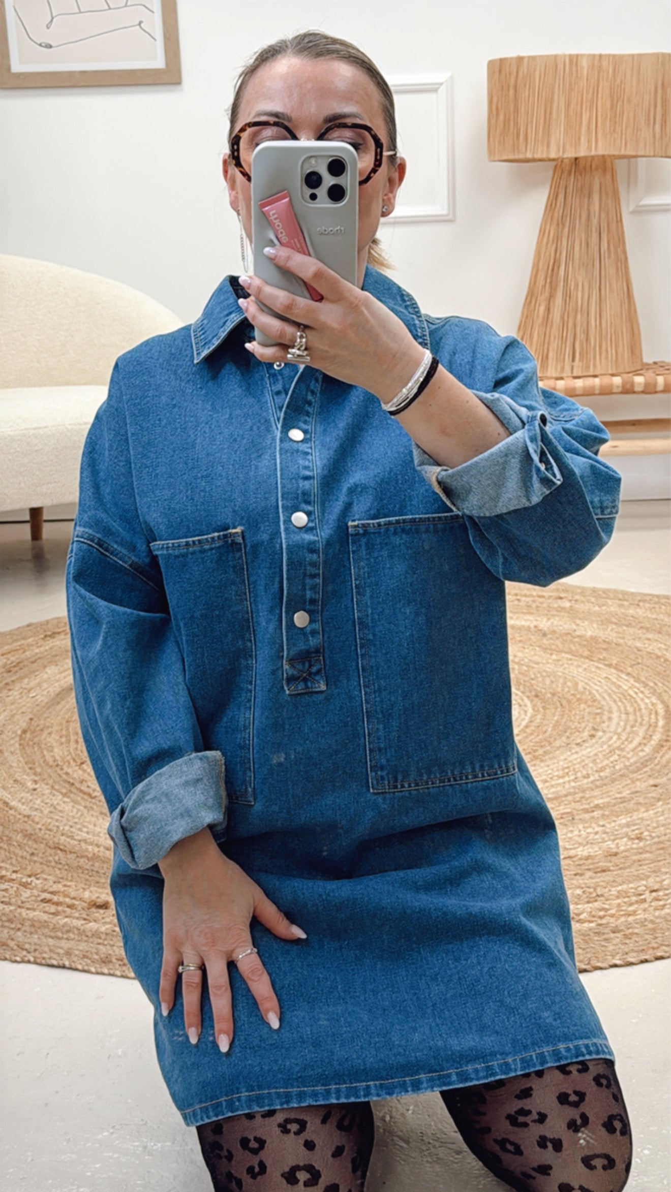 Robe Stéphanie Bleu