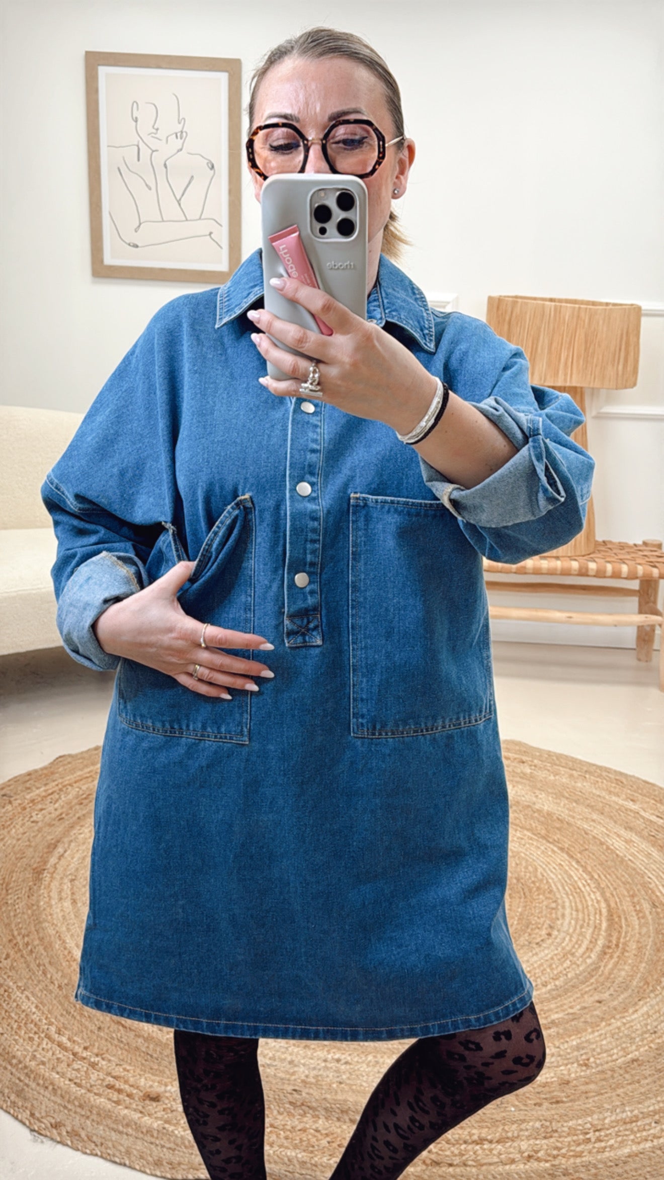 Robe Stéphanie Bleu