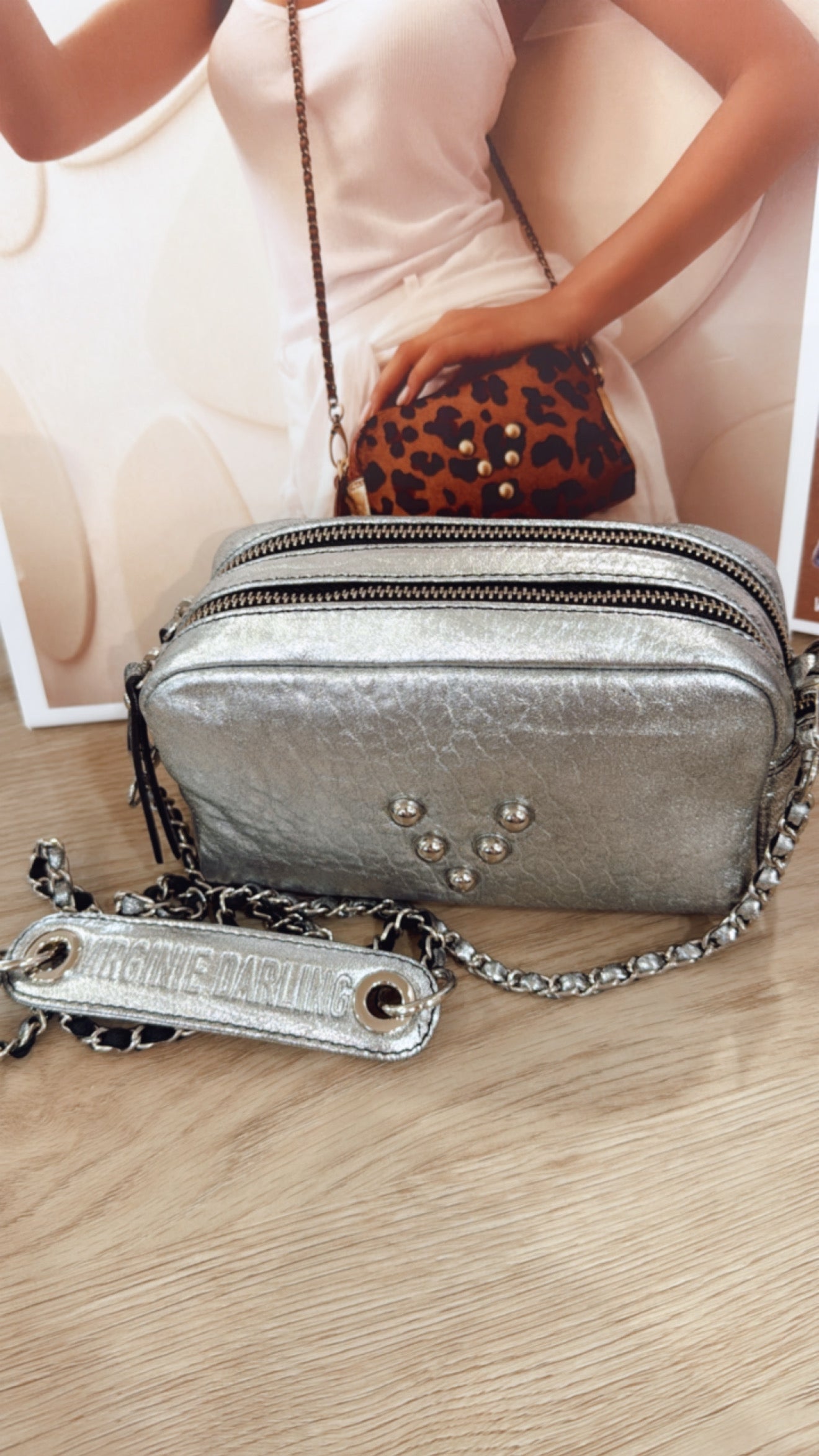 Sac Bubble Argent