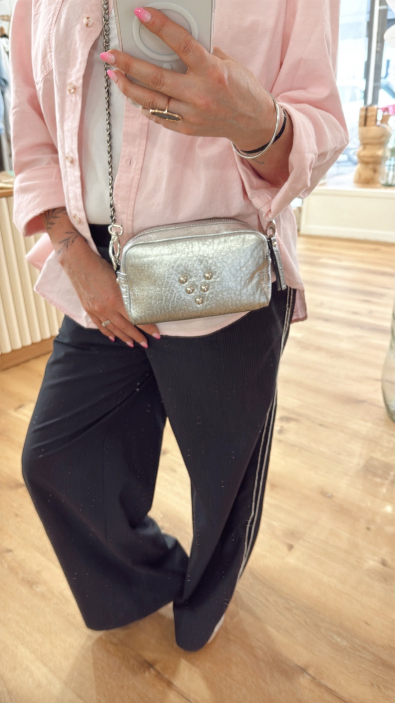 Sac Bubble Argent