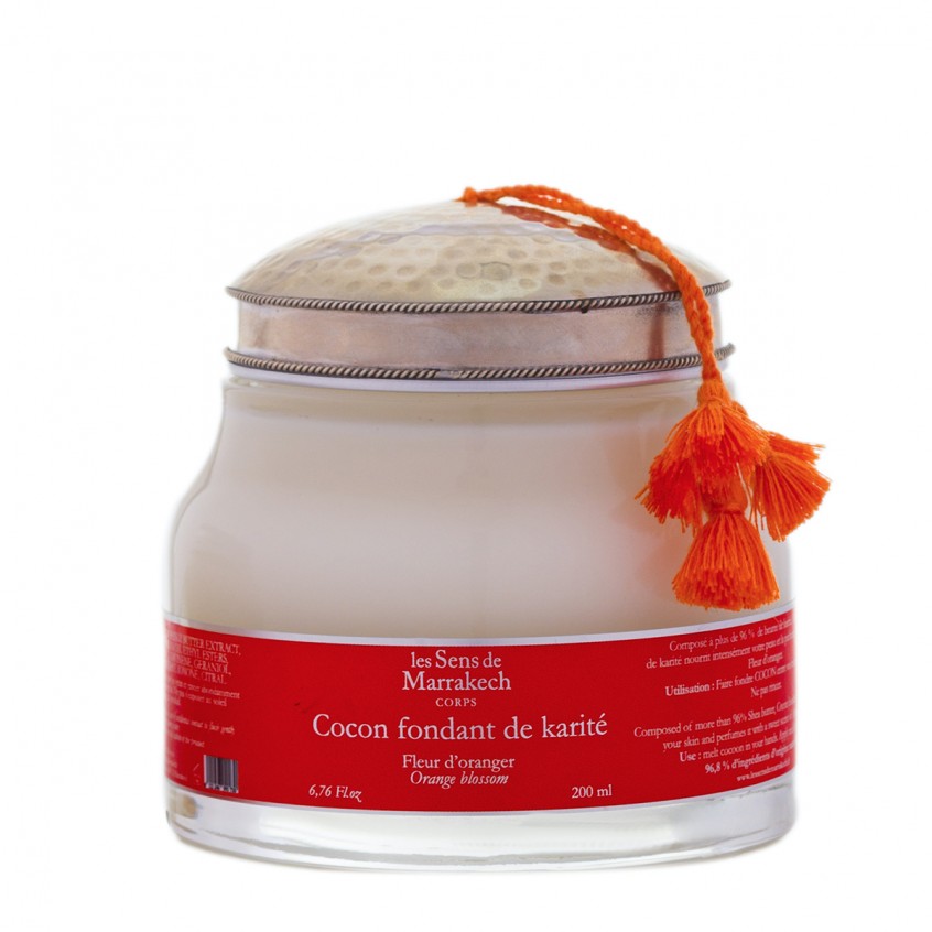 Cocon fondant Karité Fleur d'oranger