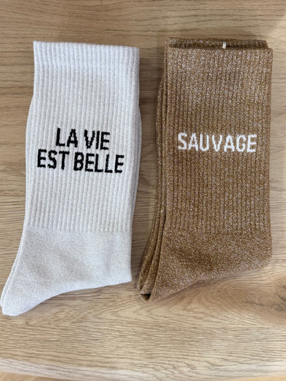 Chaussettes  "Sauvage"