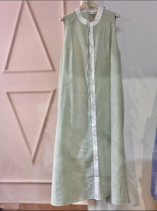 Robe Mathilde Vert
