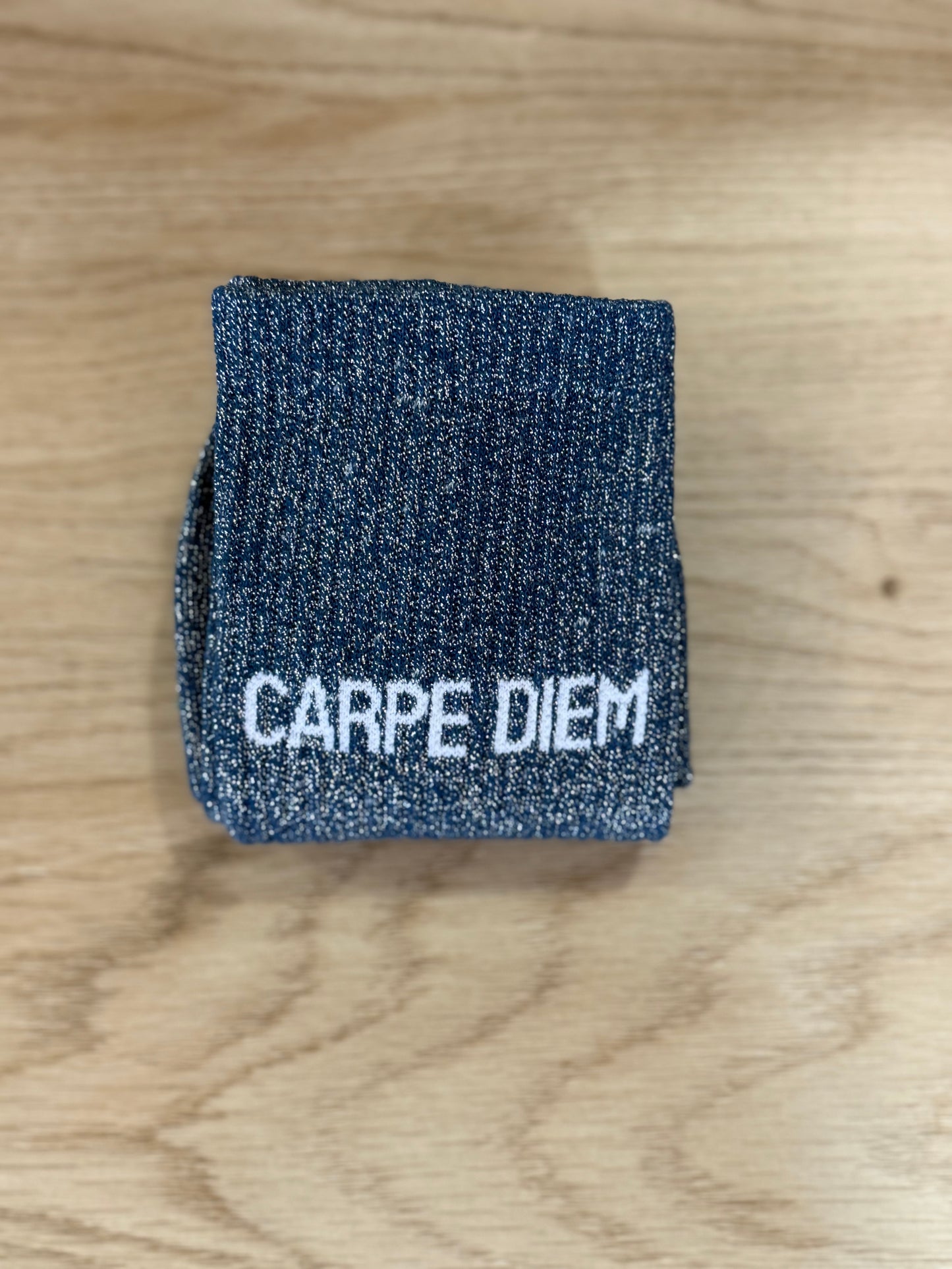 Chaussettes  "Carpe diem"