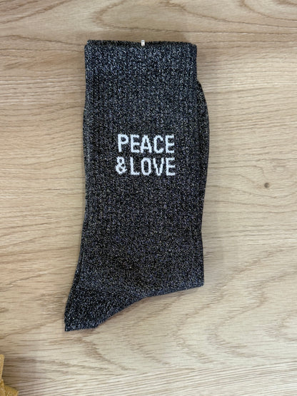 Chaussettes  "Peace & Love"