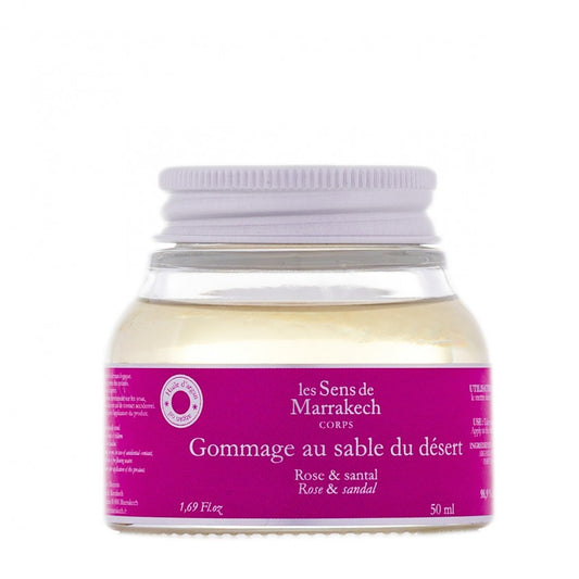 GOMMAGE AU SABLE ROSE & SANTAL